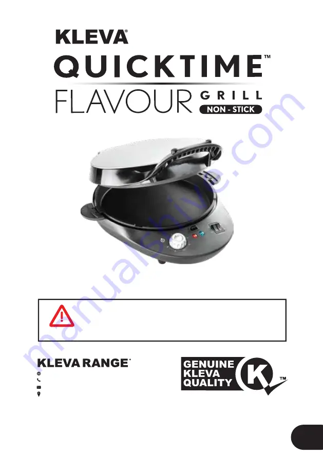 KLEVA QUICKTIME FLAVOUR User Manual Download Page 10