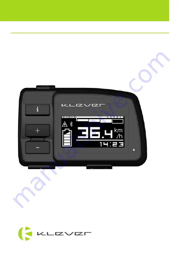 Klever LC Display User Manual Download Page 1