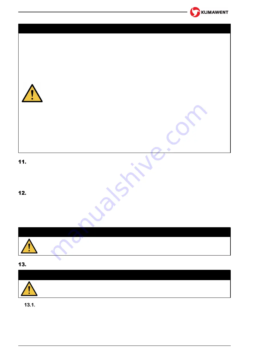 Klimawent 800Z01 User Manual Download Page 8