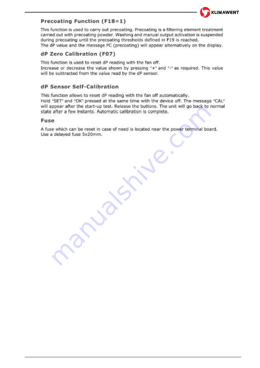 Klimawent BIG-12000/Ex Use And Maintenance Manual Download Page 13