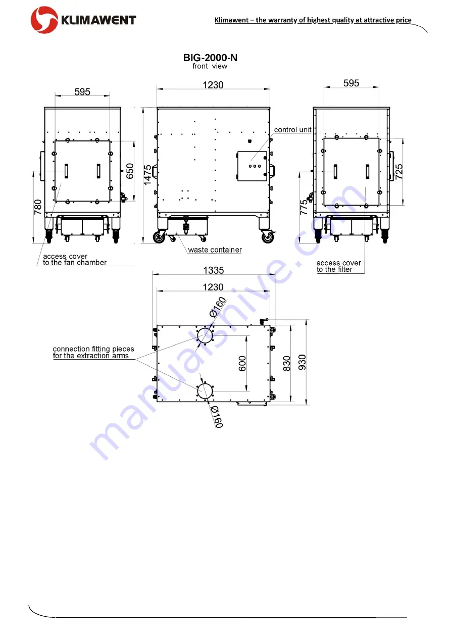 Klimawent BIG-2000-N Скачать руководство пользователя страница 6