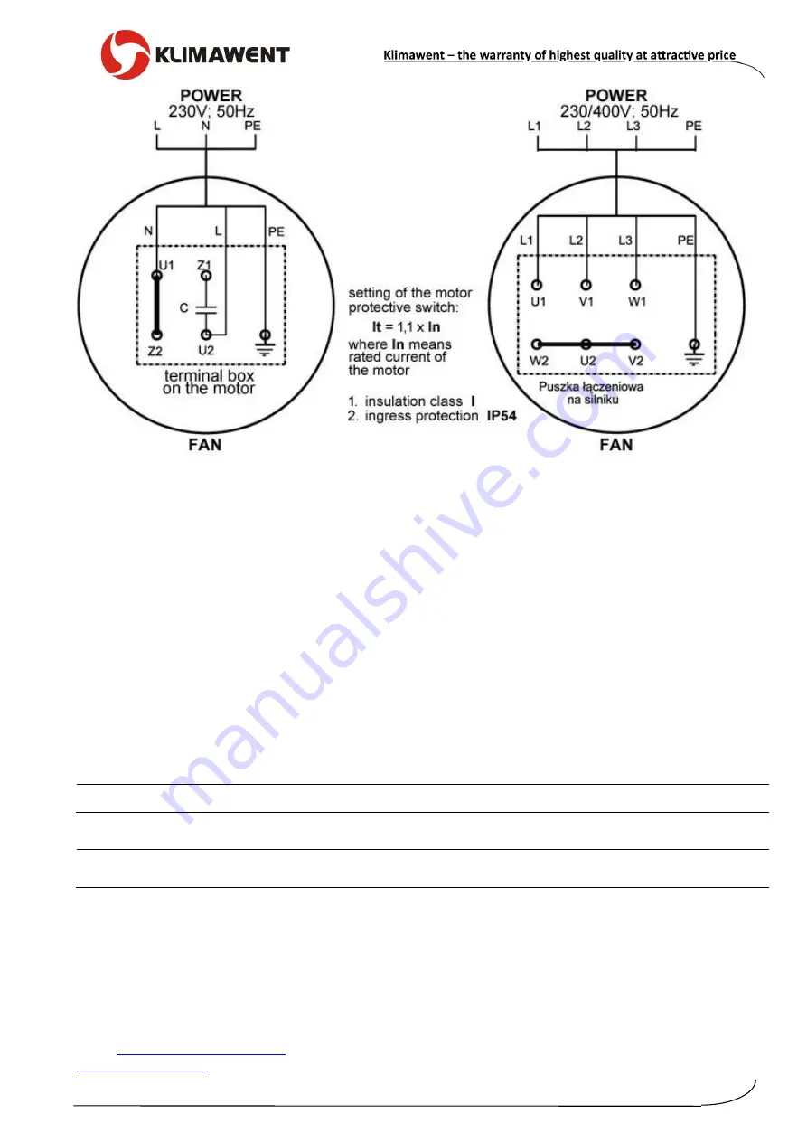 Klimawent ERGO-KOS-AL Use And Maintenance Manual Download Page 15