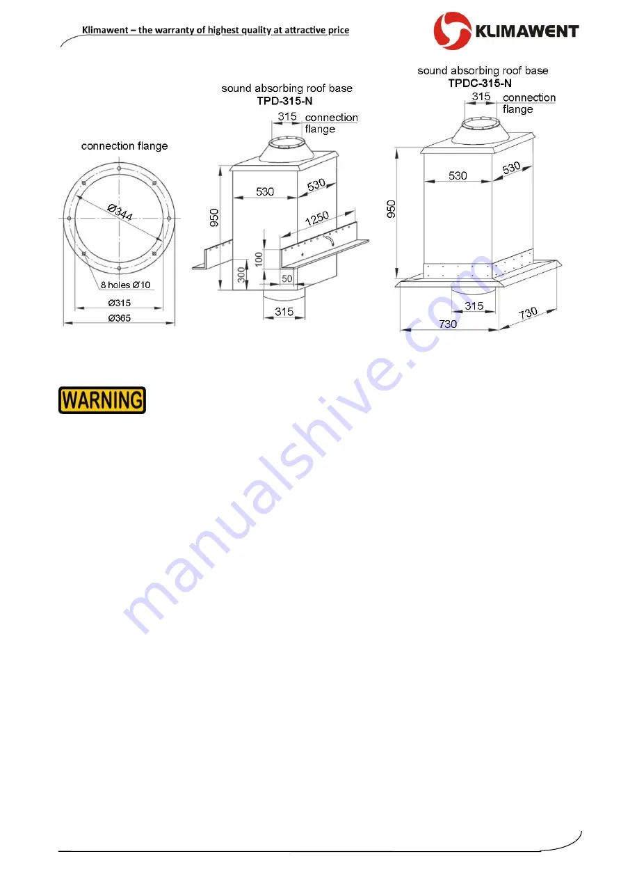 Klimawent SMART-EC-4000 Use And Maintenance Manual Download Page 7