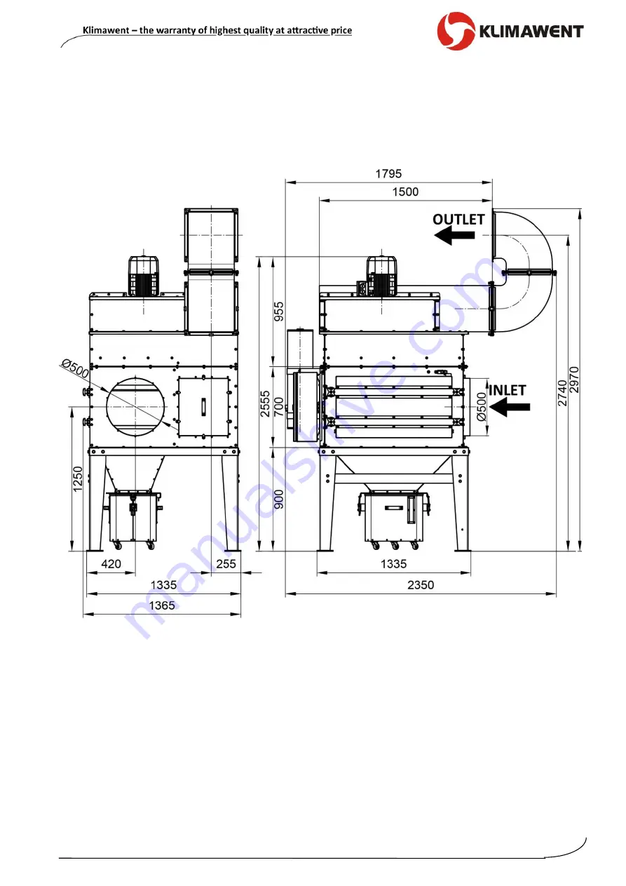 Klimawent UFO-A-5000 Use And Maintenance Manual Download Page 7