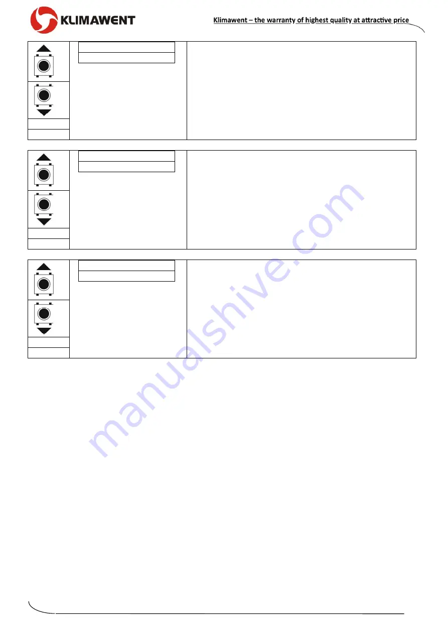 Klimawent UFO-A-5000 Use And Maintenance Manual Download Page 24