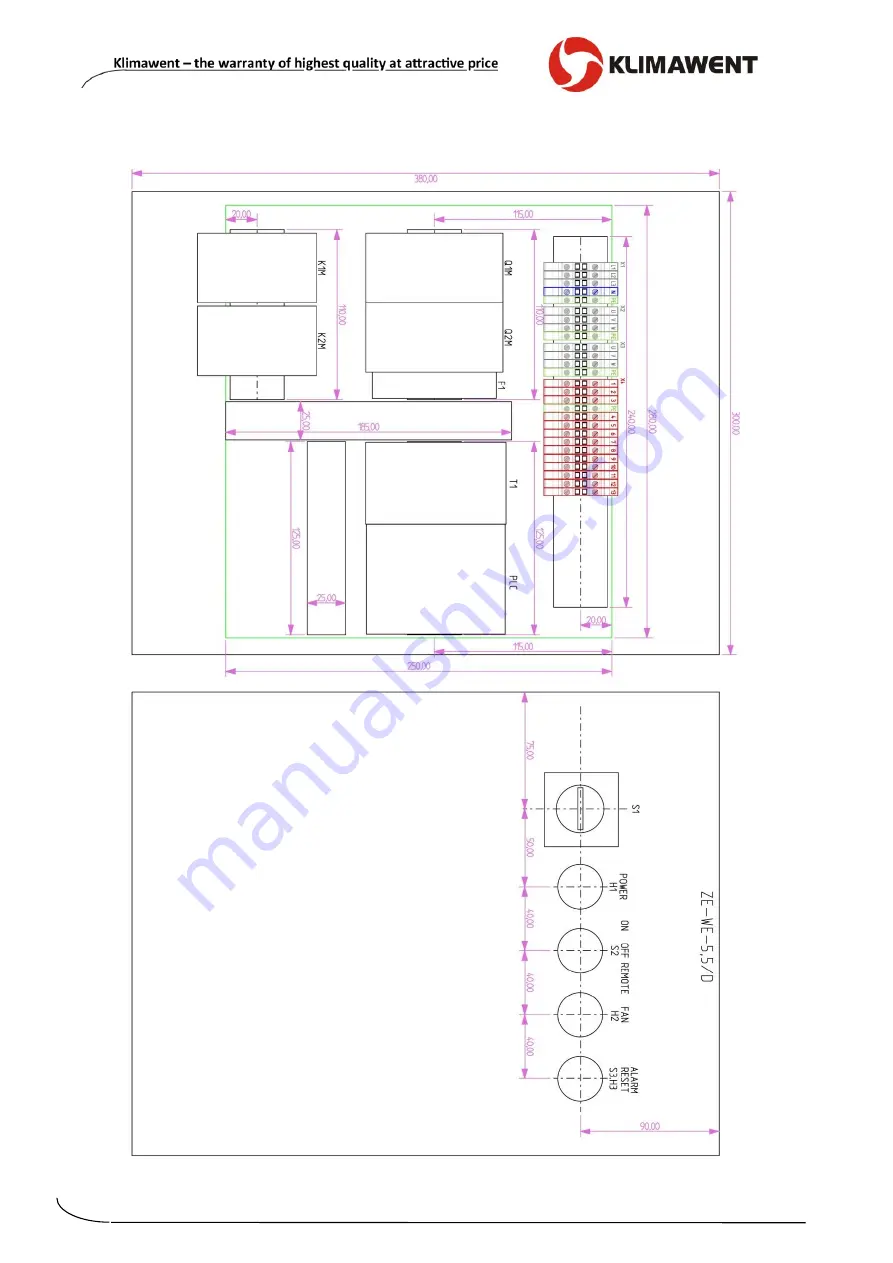 Klimawent WE-5,5/D Use And Maintenance Manual Download Page 10