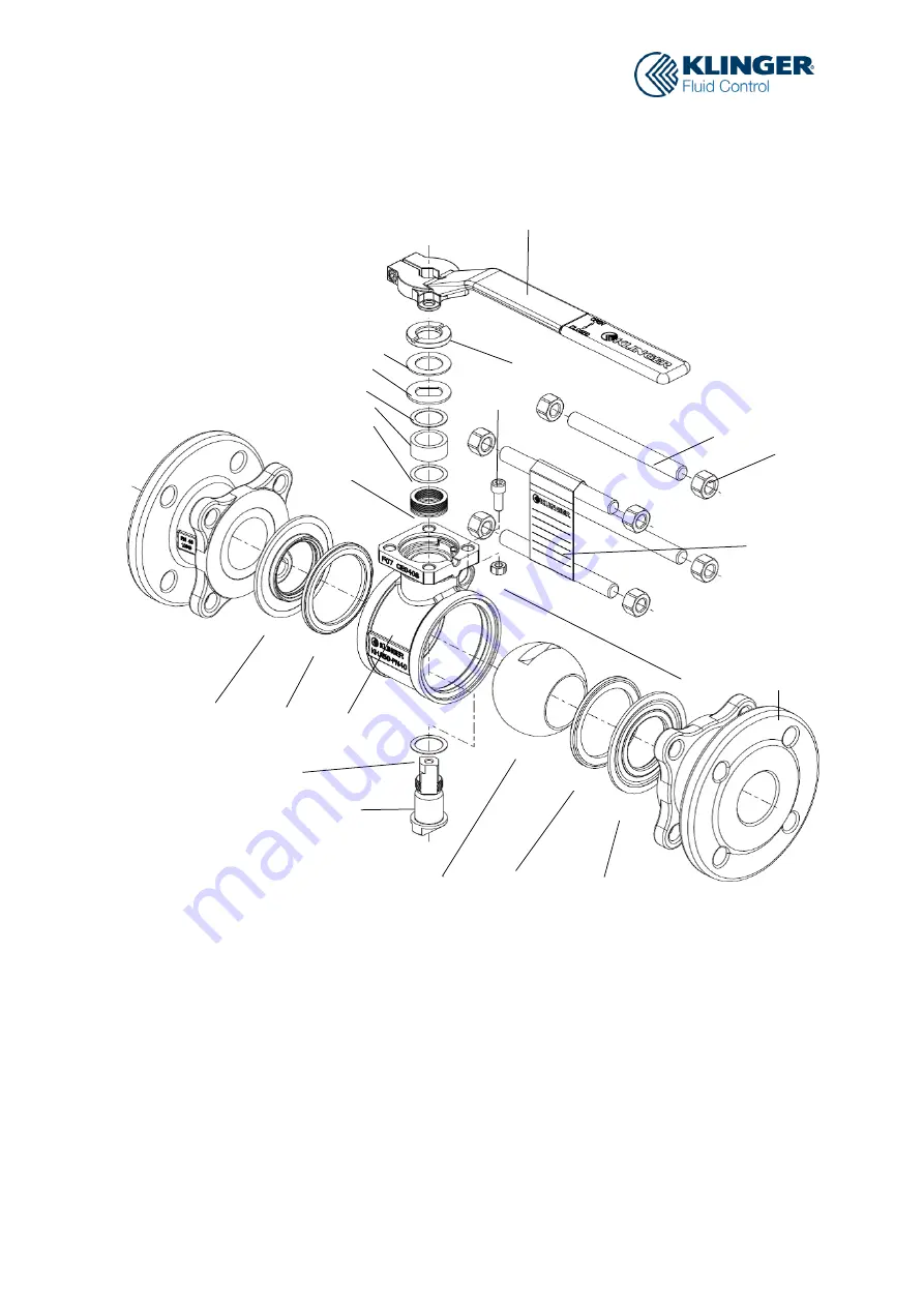 KLINGER BALLOSTAR KHA Standard Operation Manual Download Page 13