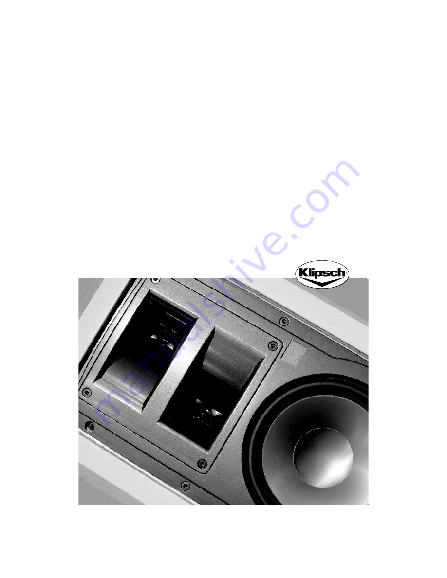 Klipsch R-5650-S Owner'S Manual Download Page 1