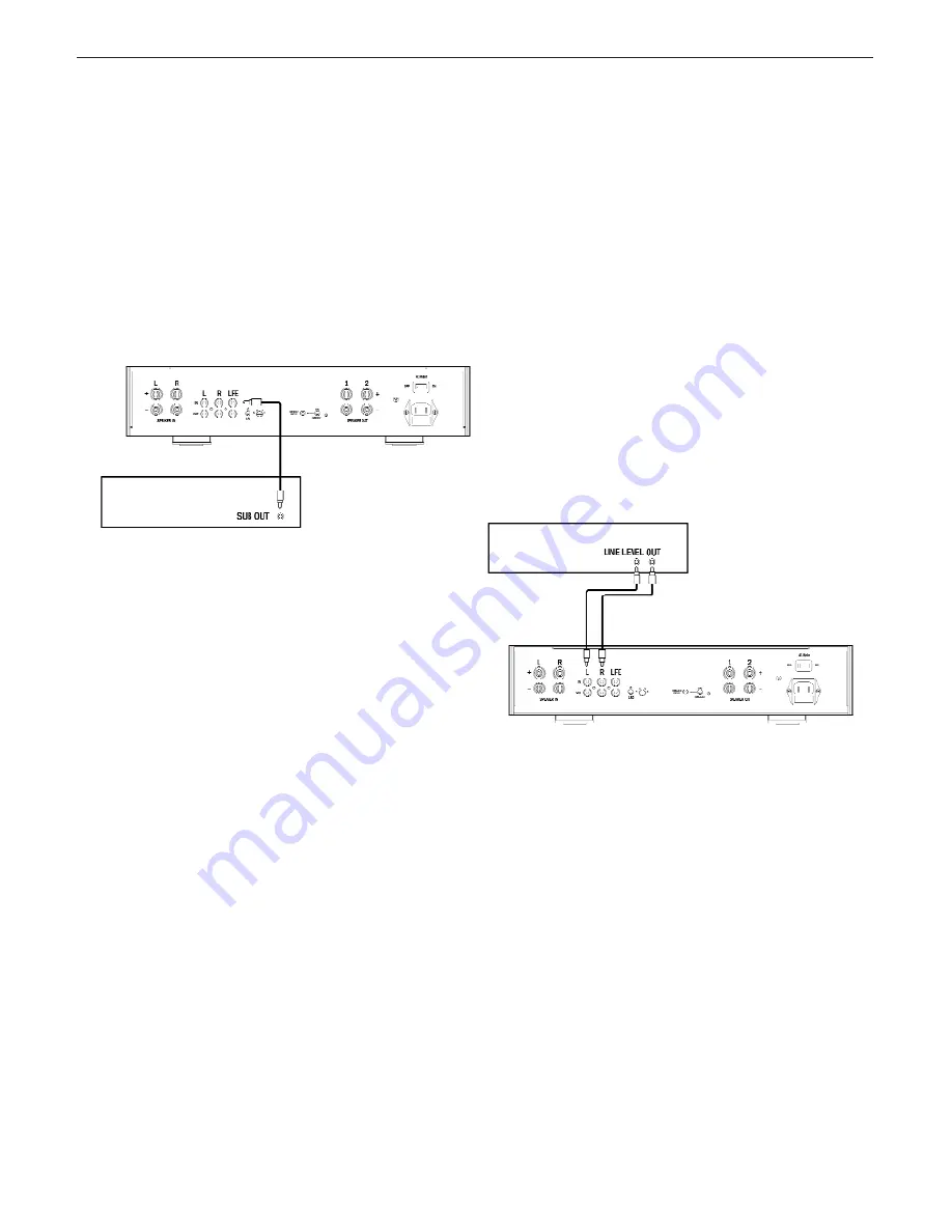 Klipsch RSA-500 Owner'S Manual Download Page 14