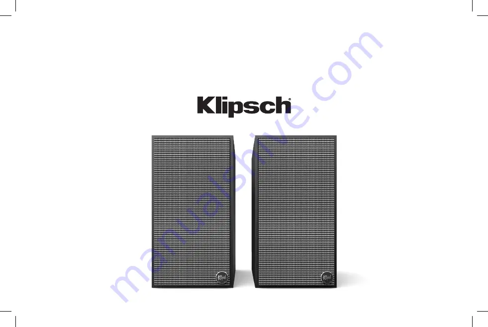 Klipsch THE FIVES Manual Download Page 1