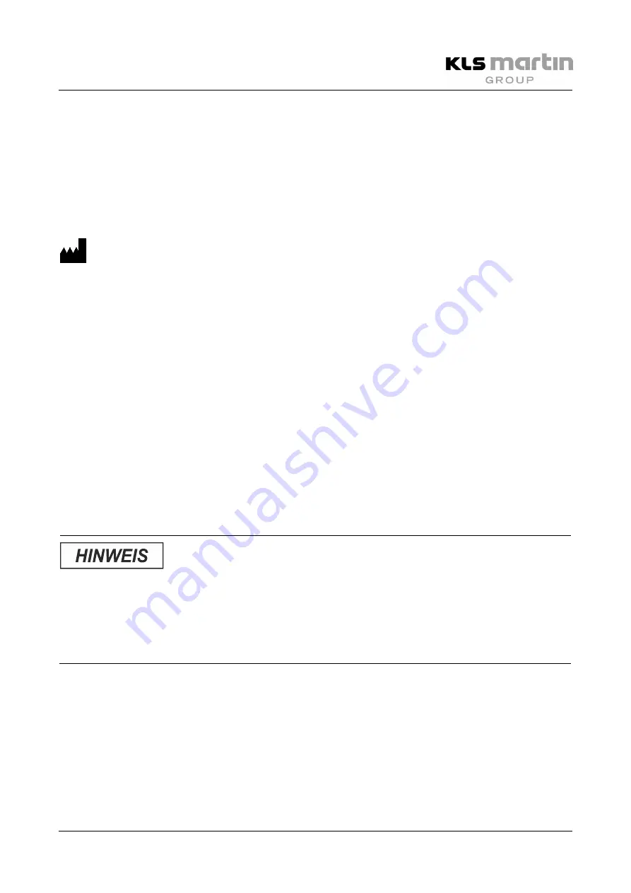 KLS Martin 15-924-00-04 Instructions For Use Manual Download Page 9