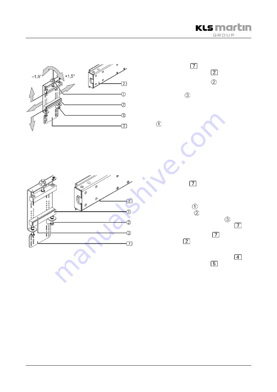 KLS Martin CEMOR Mounting Instructions Download Page 47