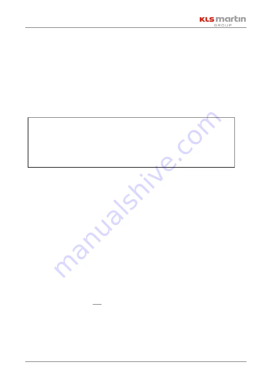 KLS Martin LIMAX 120 Service Manual Download Page 7