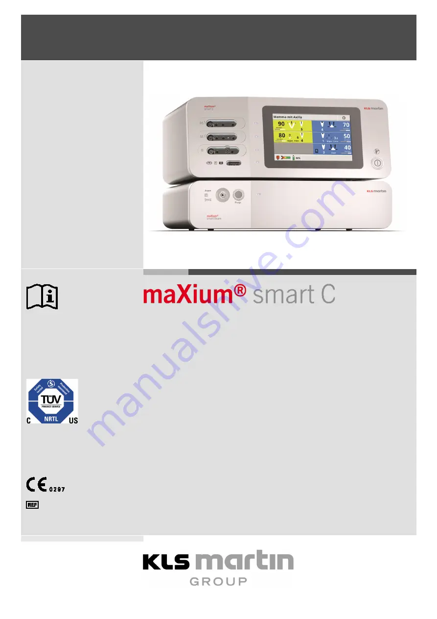 KLS Martin maXium smart C Instructions For Use Manual Download Page 1