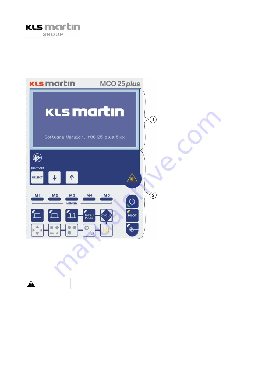 KLS Martin MCO 25 plus Instructions For Use Manual Download Page 50