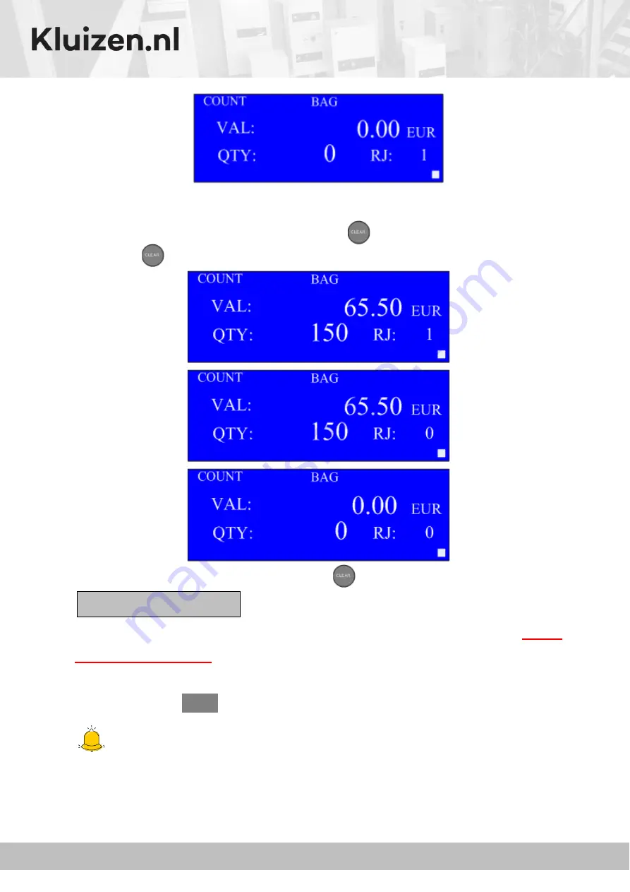 Kluizen Coin300 User Manual Download Page 14