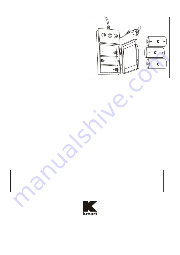 KMART Color Switch Plus 0-07881951-3 Owner'S Manual Download Page 2