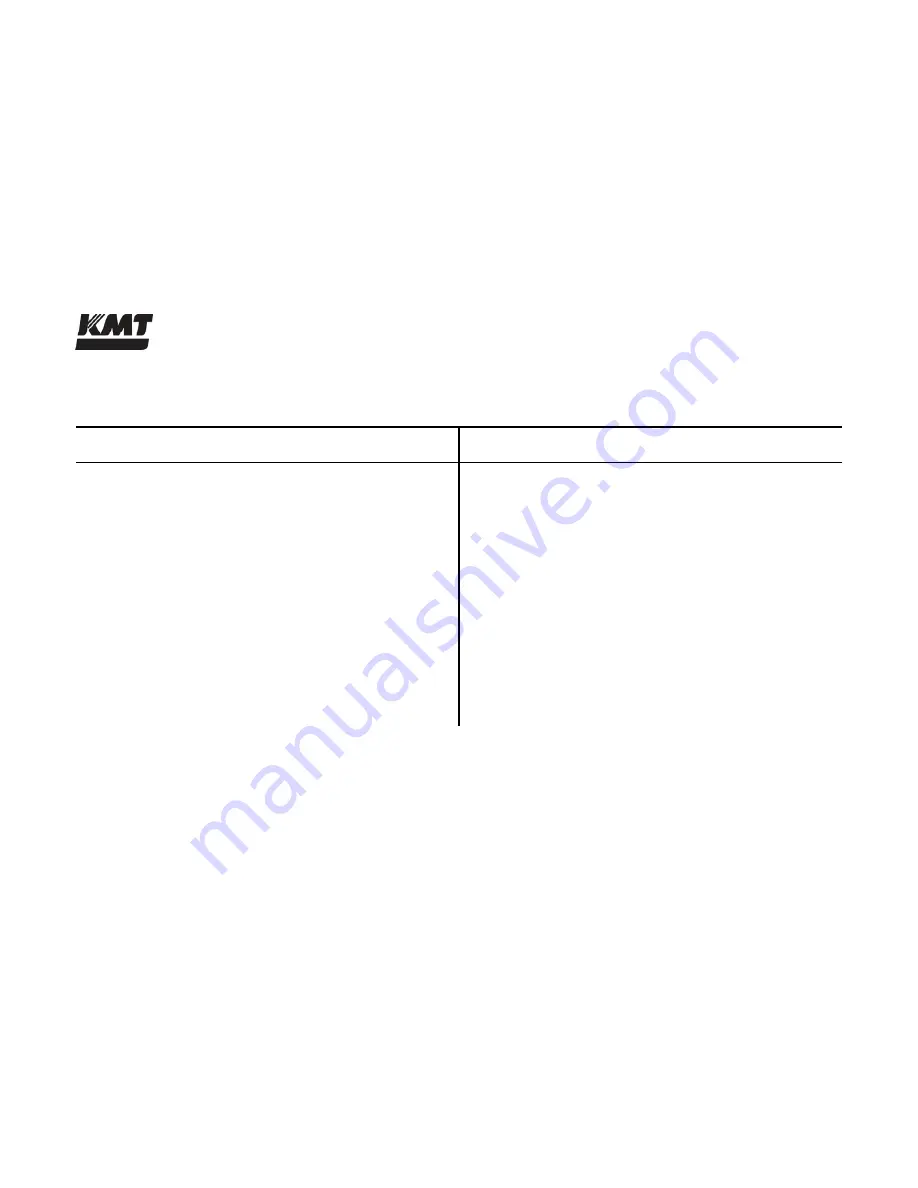 KMT Streamline SL-V 100 Plus Operation And Maintenance Manual Download Page 190