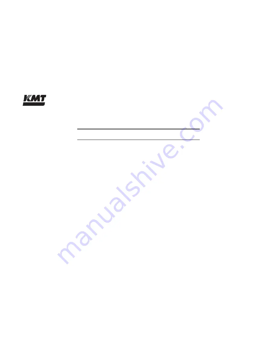 KMT Streamline SL-V 100 Plus Operation And Maintenance Manual Download Page 194