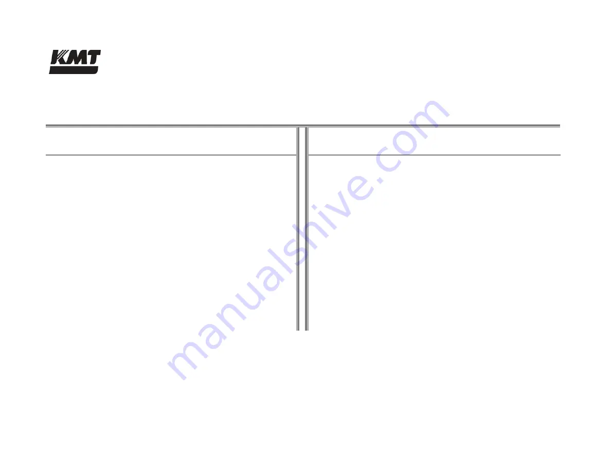 KMT STREAMLINE SL-V SRP 100 Operation And Maintenance Manual Download Page 209