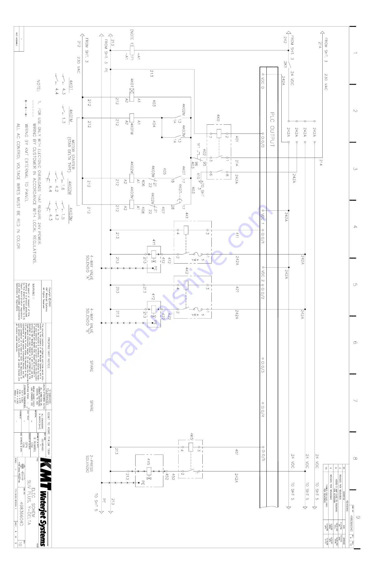 KMT STREAMLINE SL-V SRP 100 Operation And Maintenance Manual Download Page 233