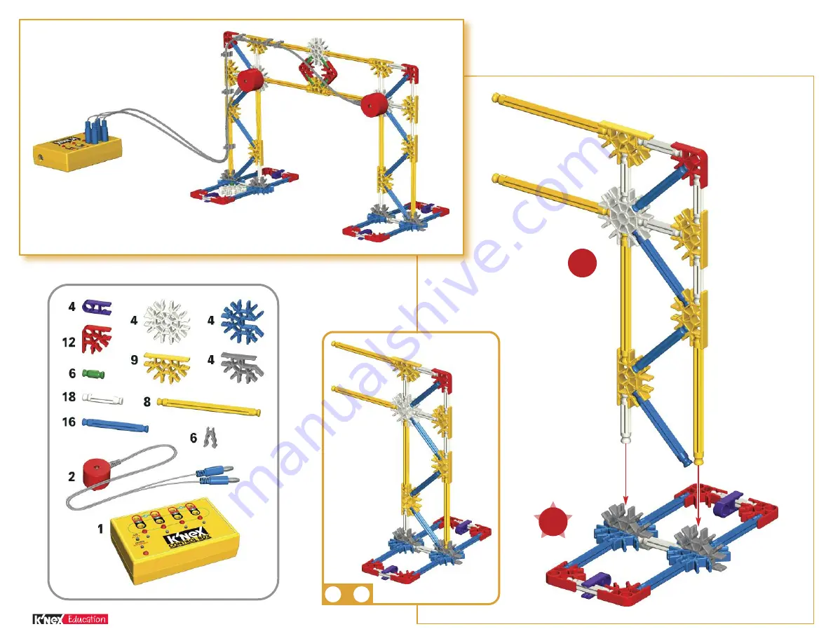 K'Nex Education 79014 Скачать руководство пользователя страница 3