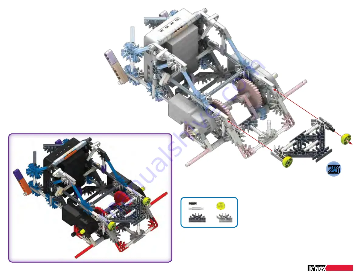 K'Nex Education CAR BOT Instruction Booklet Download Page 16