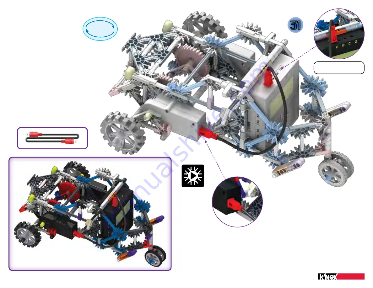 K'Nex Education CAR BOT Instruction Booklet Download Page 20