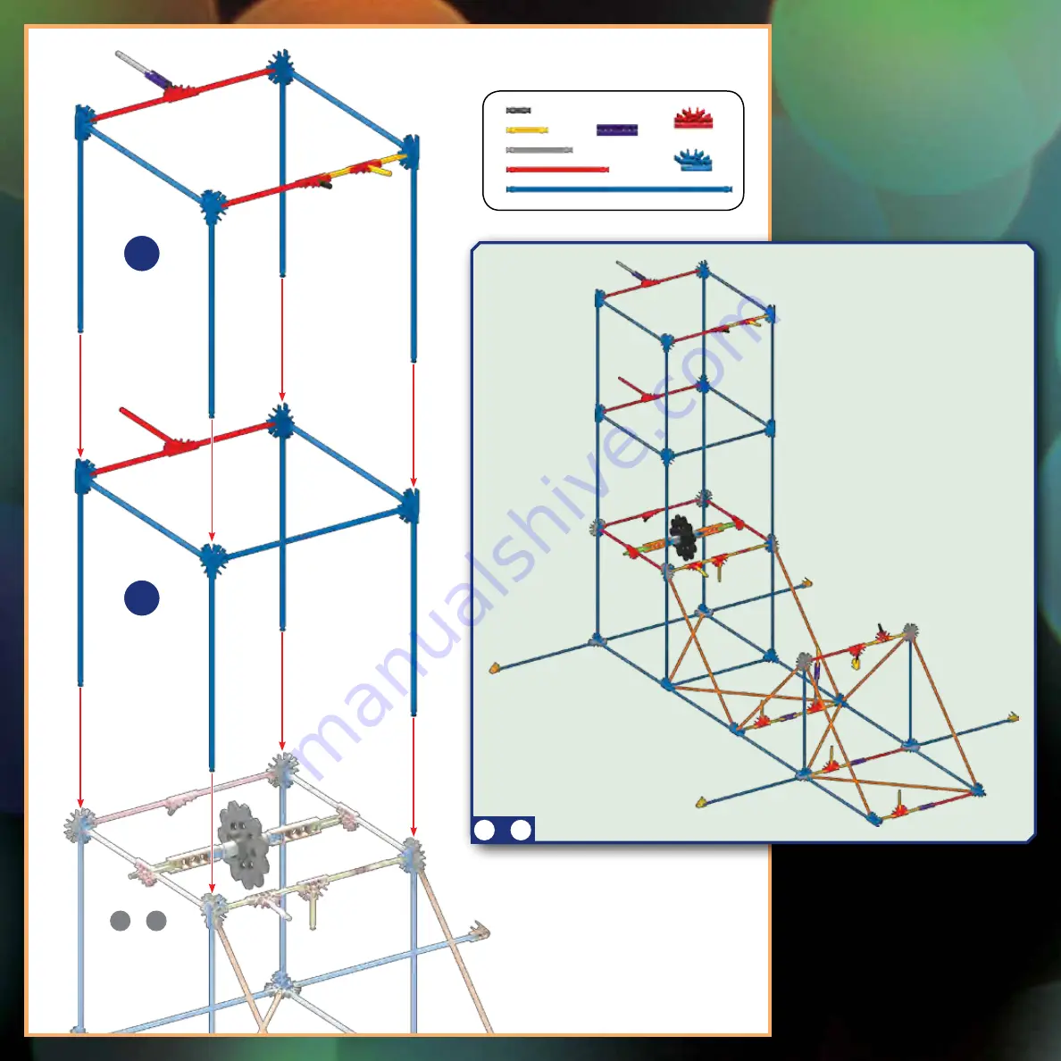 K'Nex 51455 Assembly Instructions Manual Download Page 11