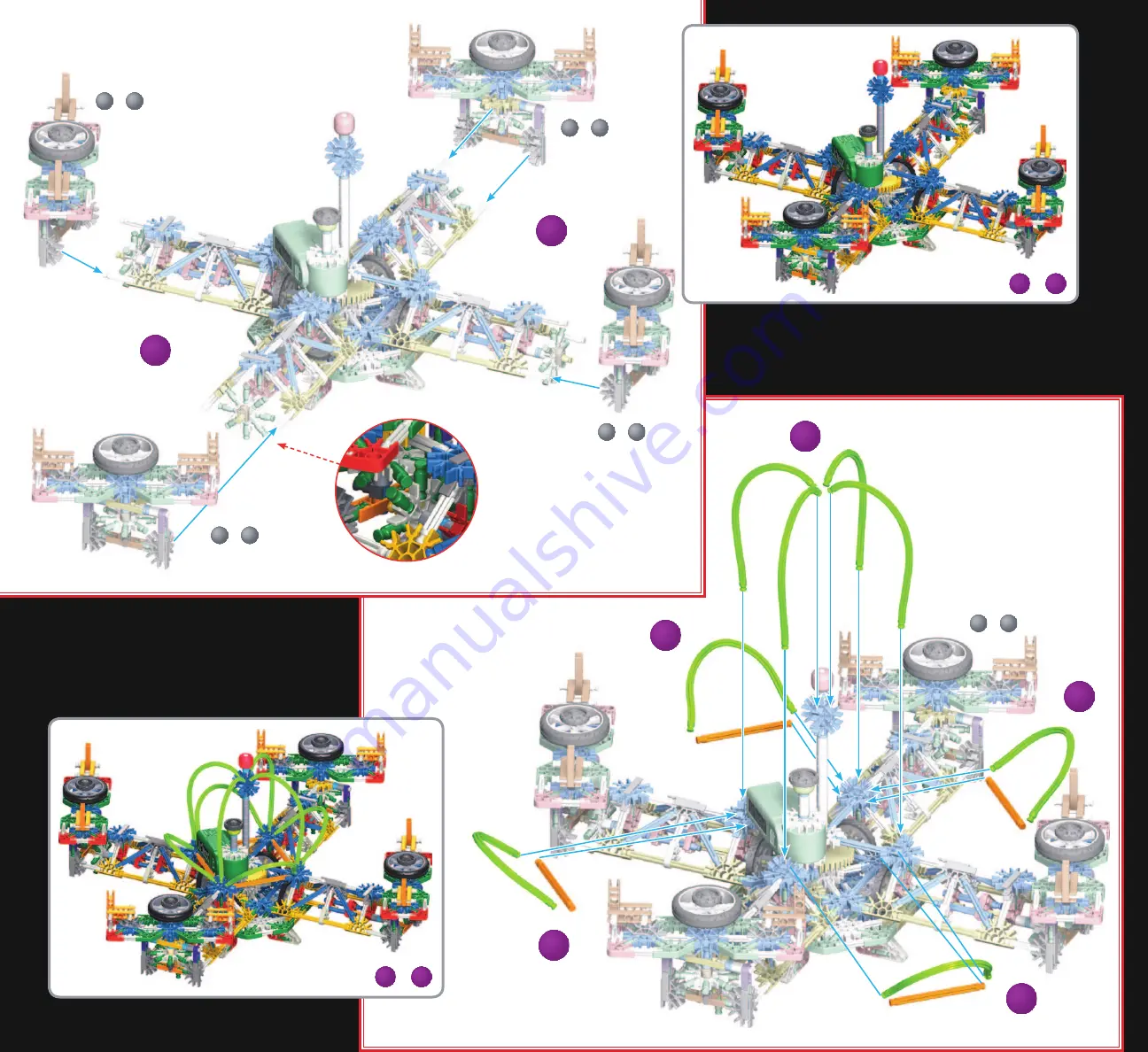 K'Nex 800 PC VALUE SET Скачать руководство пользователя страница 40