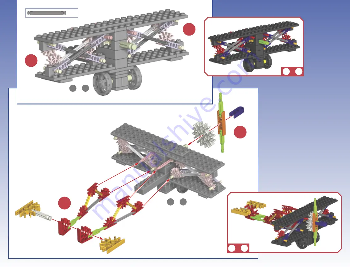 K'Nex BIG VALUE TUB Building Instructions Download Page 13