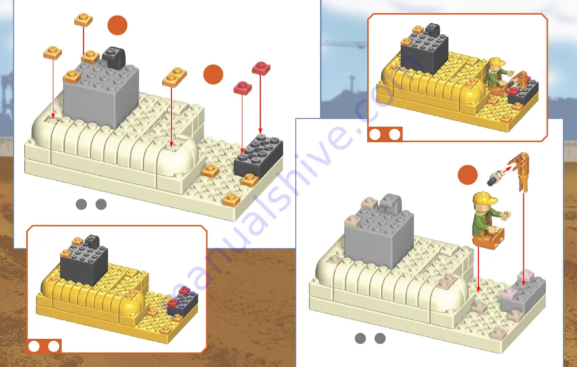 K'Nex COLLECT & BUILD COSTRUCTION CREW GIANT... Скачать руководство пользователя страница 10