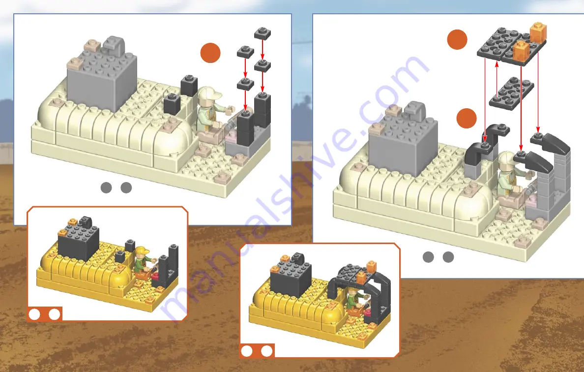 K'Nex COLLECT & BUILD COSTRUCTION CREW GIANT... Скачать руководство пользователя страница 11