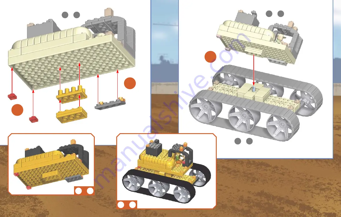 K'Nex COLLECT & BUILD COSTRUCTION CREW GIANT... Manual Download Page 12