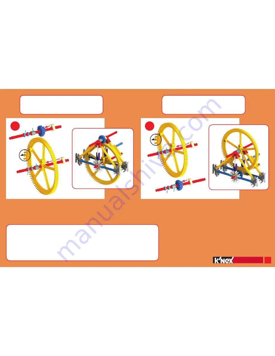 K'Nex Education GEARS Instructions Manual Download Page 7