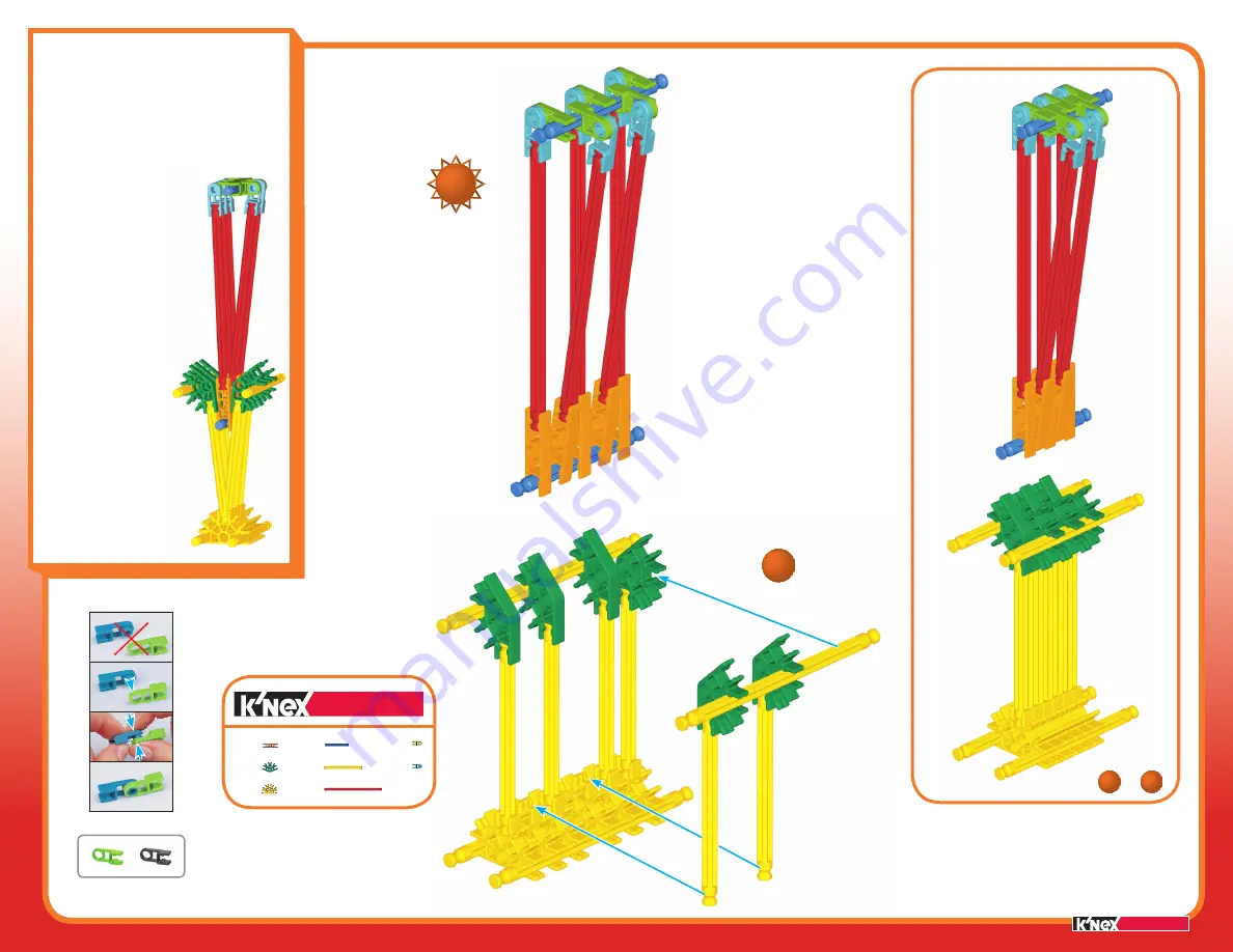 K'Nex Education SIMPLE MACHINES DELUXE INCLINED PLANES Manual Download Page 9