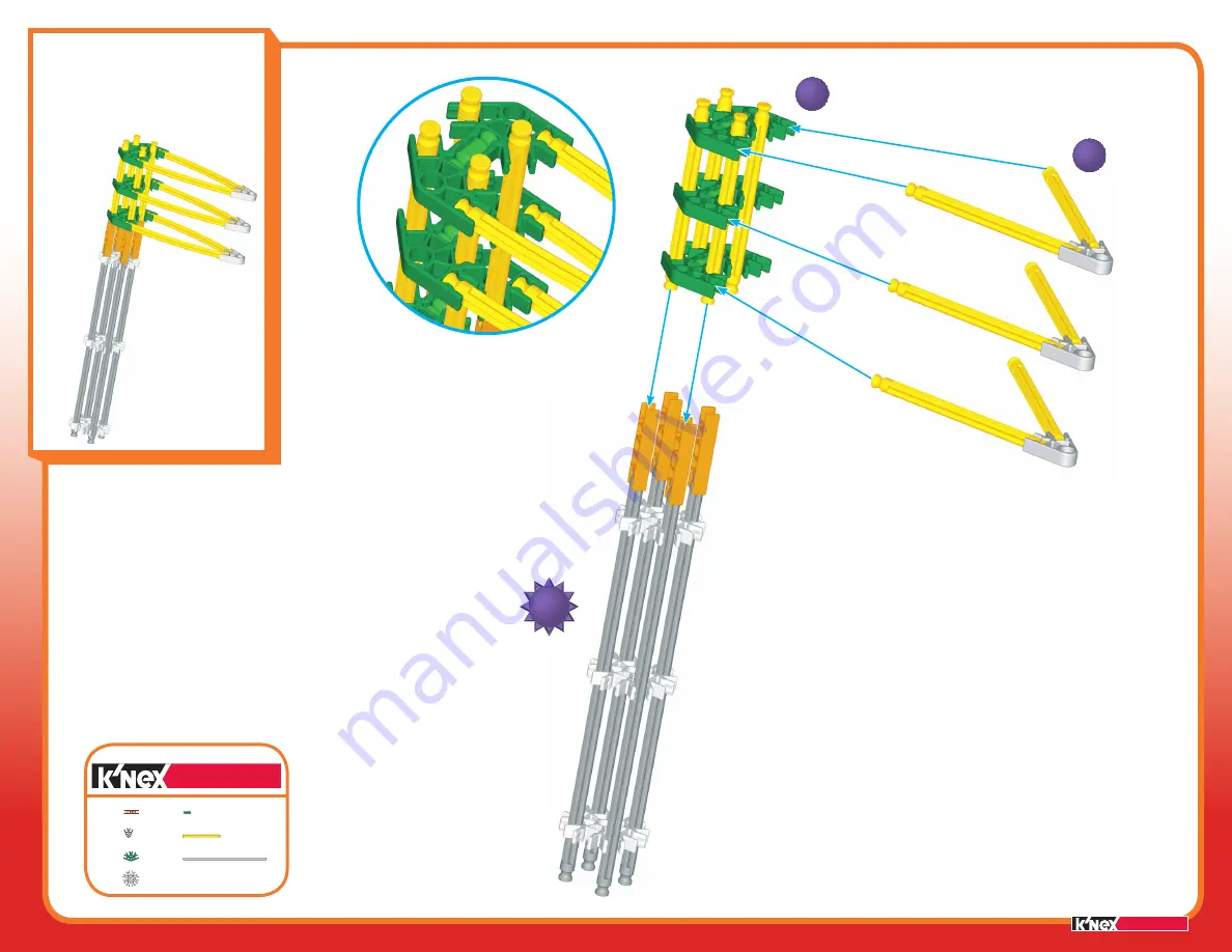 K'Nex Education SIMPLE MACHINES DELUXE INCLINED PLANES Скачать руководство пользователя страница 11