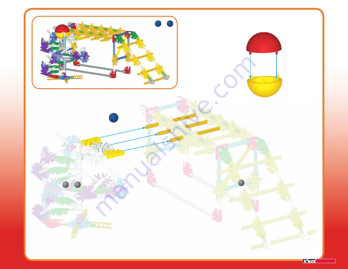 K'Nex Education SIMPLE MACHINES DELUXE INCLINED PLANES Скачать руководство пользователя страница 19