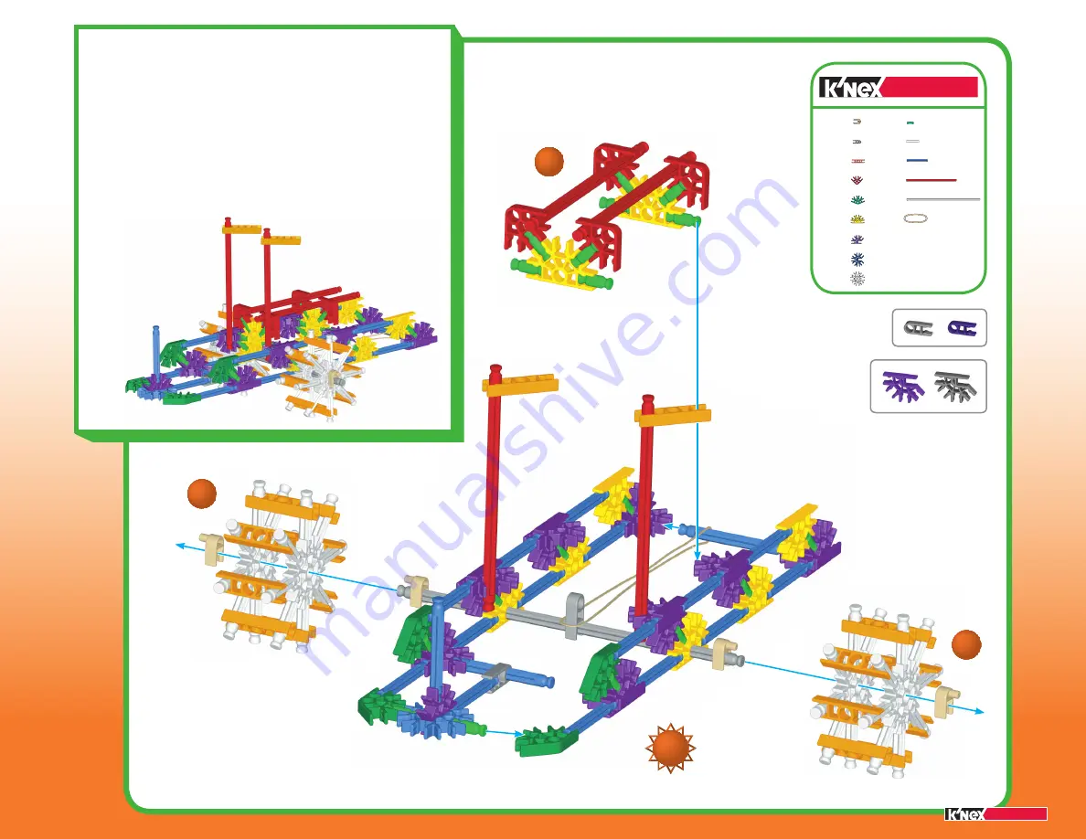 K'Nex Education SIMPLE MACHINES DELUXE WHEELS AND AXLES Manual Download Page 11