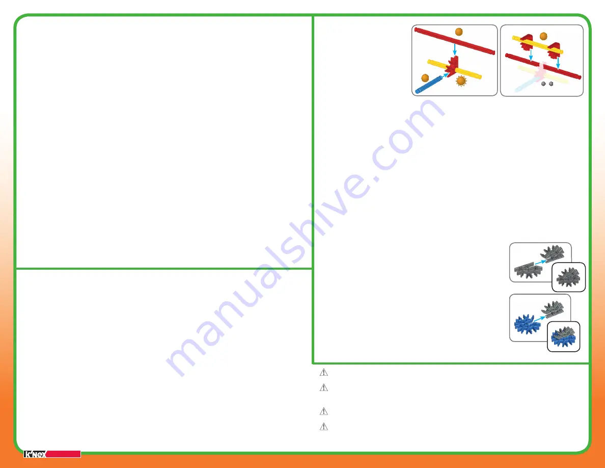 K'Nex Education SIMPLE MACHINES DELUXE WHEELS AND... Manual Download Page 2