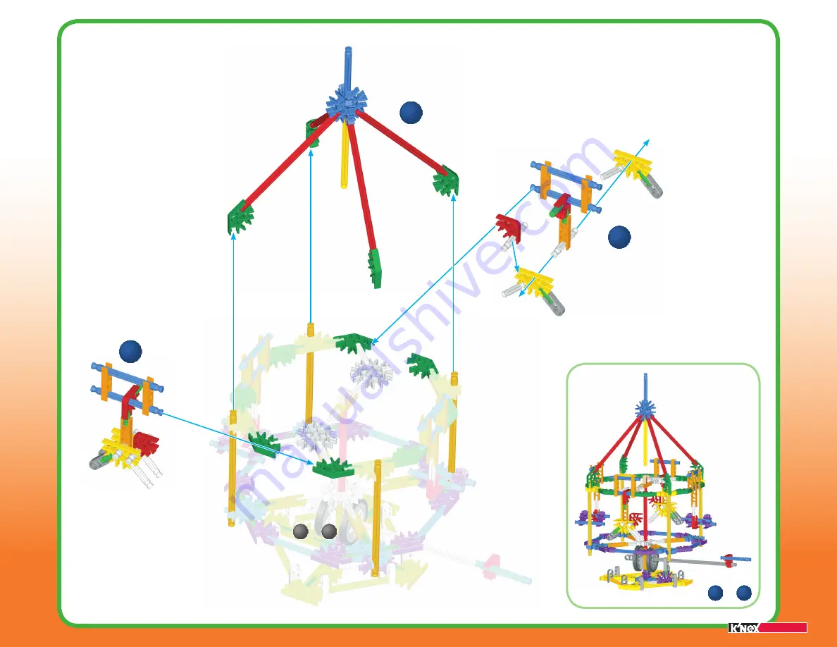 K'Nex Education SIMPLE MACHINES DELUXE WHEELS AND... Manual Download Page 19