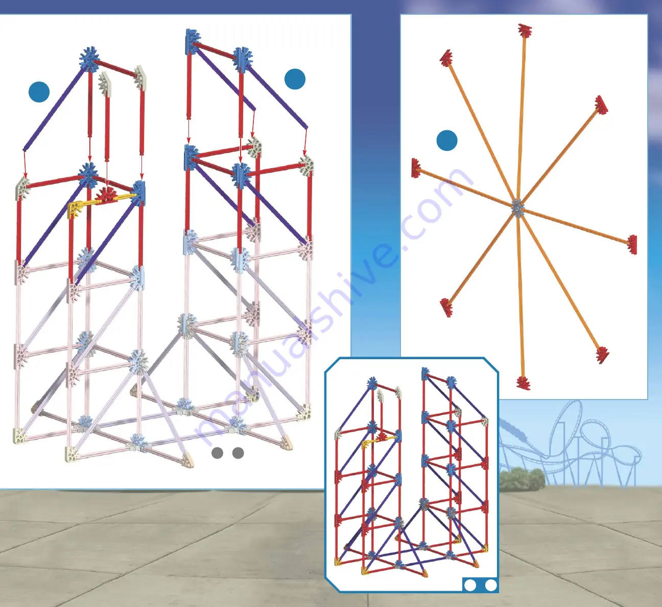 K'Nex Ferris Wheel Manual Download Page 6