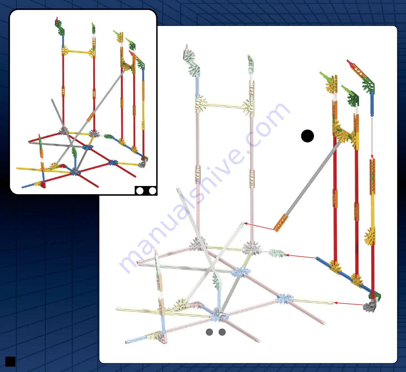 K'Nex HOT SHOT! VIDEO COASTER Manual Download Page 18