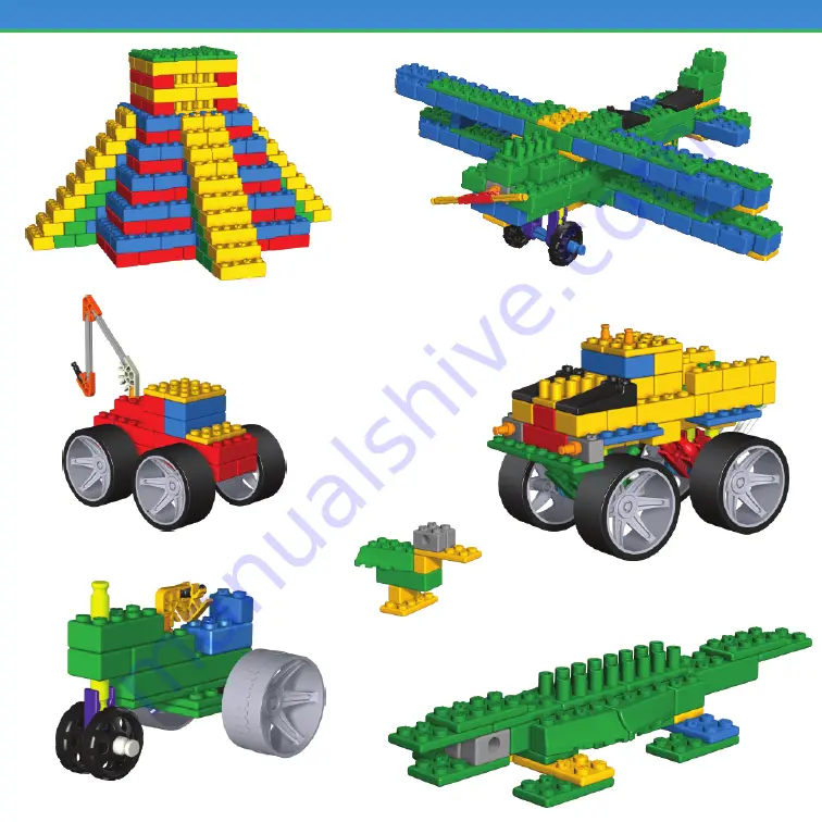 K'Nex Imagine-Build-Play BUILDING WITH BRICKS Скачать руководство пользователя страница 13