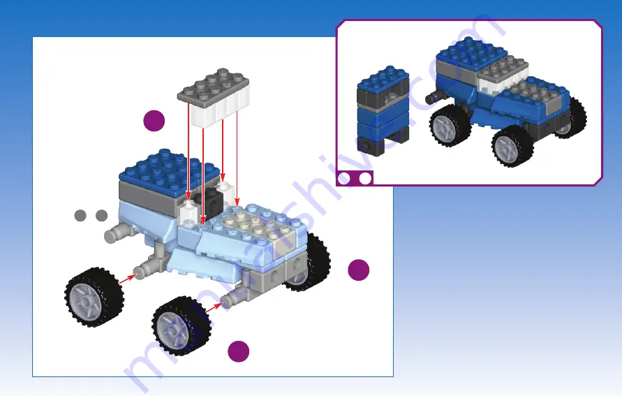 K'Nex Imagine-Build-Play CITY RIDES 10 MODEL BUILDING SET Manual Download Page 6