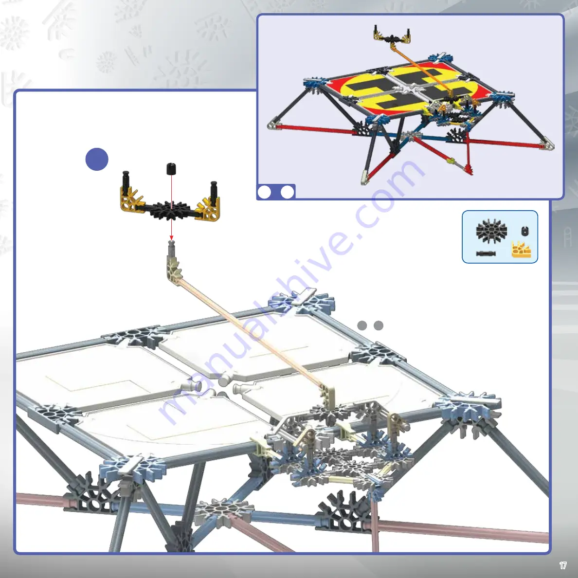 K'Nex IMAGINE ROTOKONTROL 10-IN-1 Скачать руководство пользователя страница 17