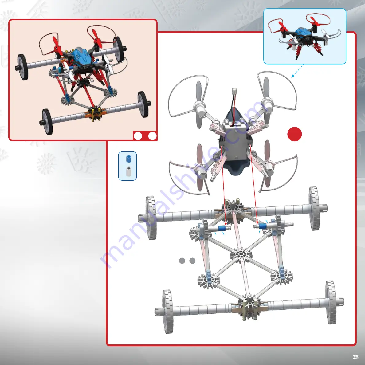 K'Nex IMAGINE ROTOKONTROL 10-IN-1 Скачать руководство пользователя страница 23