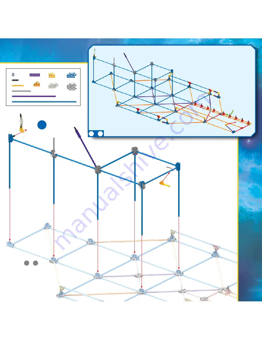 K'Nex INFINITE JOURNEY ROLLER COASTER Manual Download Page 12