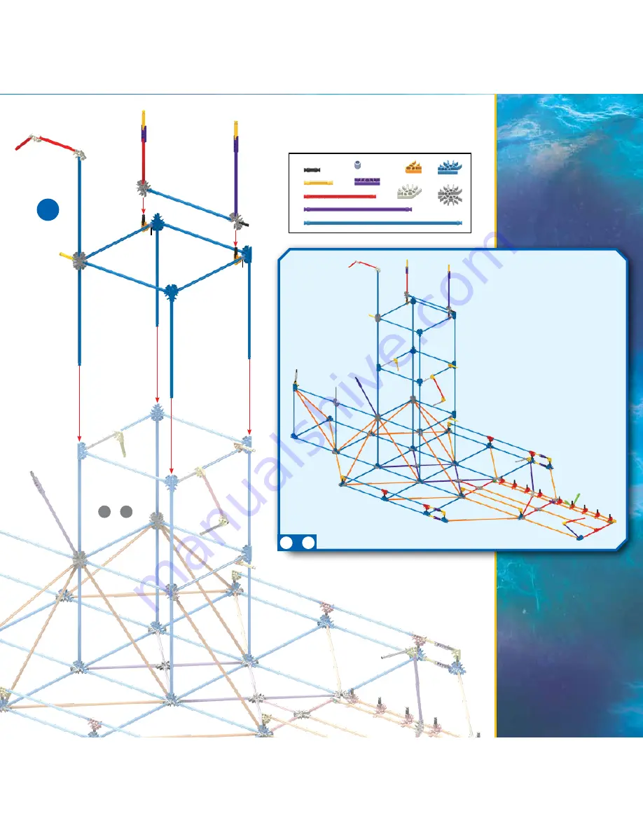 K'Nex INFINITE JOURNEY ROLLER COASTER Manual Download Page 16