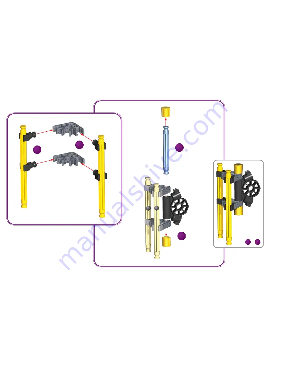 K'Nex Mikey's Swing-Arm Bike 12009 Скачать руководство пользователя страница 19